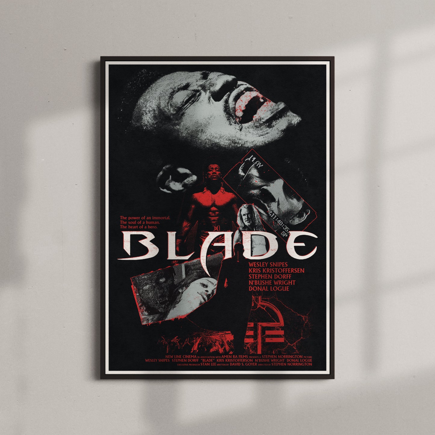 Blade Poster 11x17 print