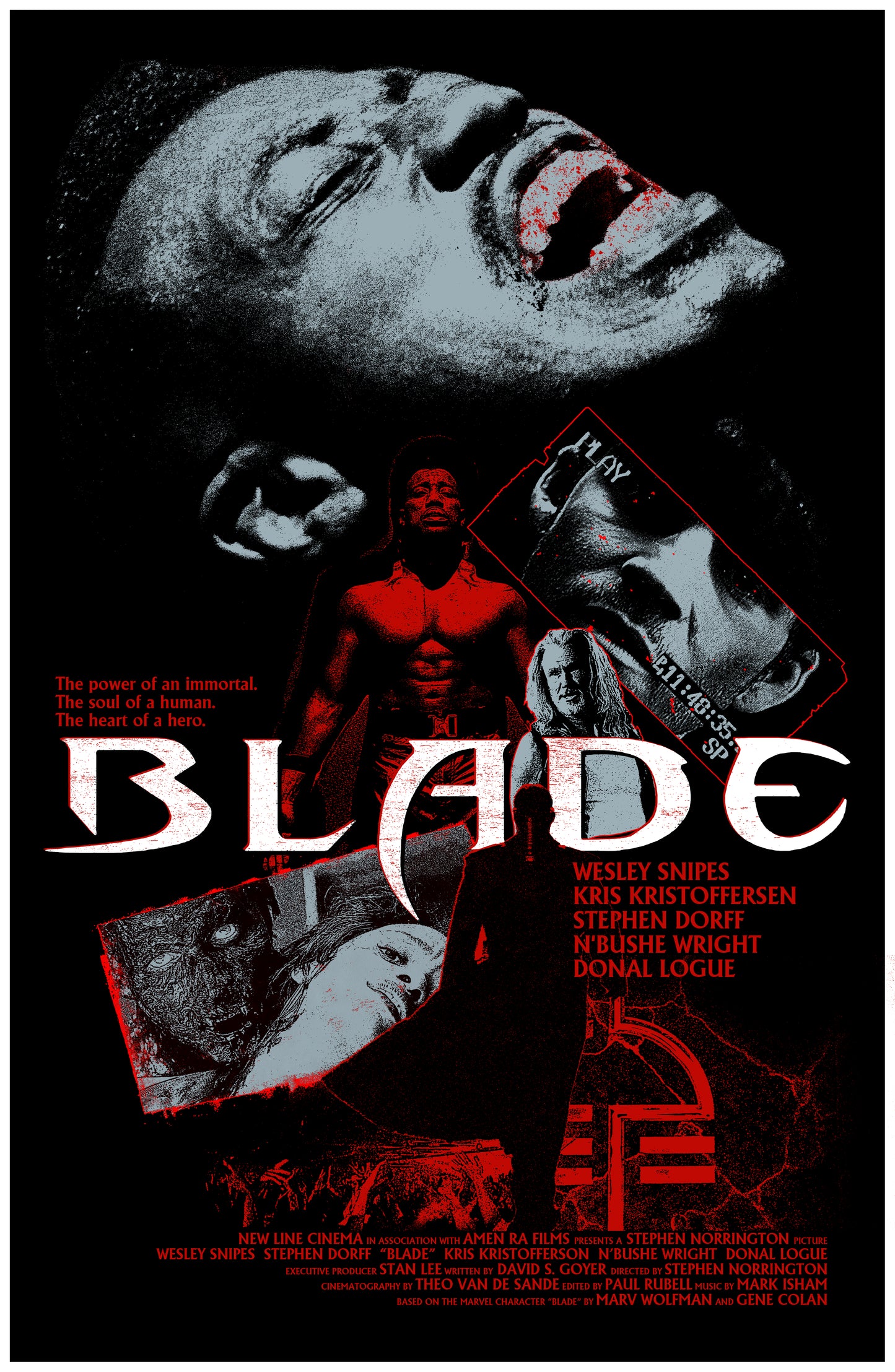 Blade Poster 11x17 print
