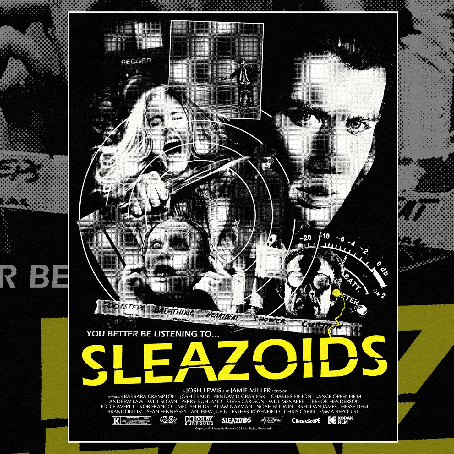 Sleazoids Podcast T-Shirt (PRE-ORDER)