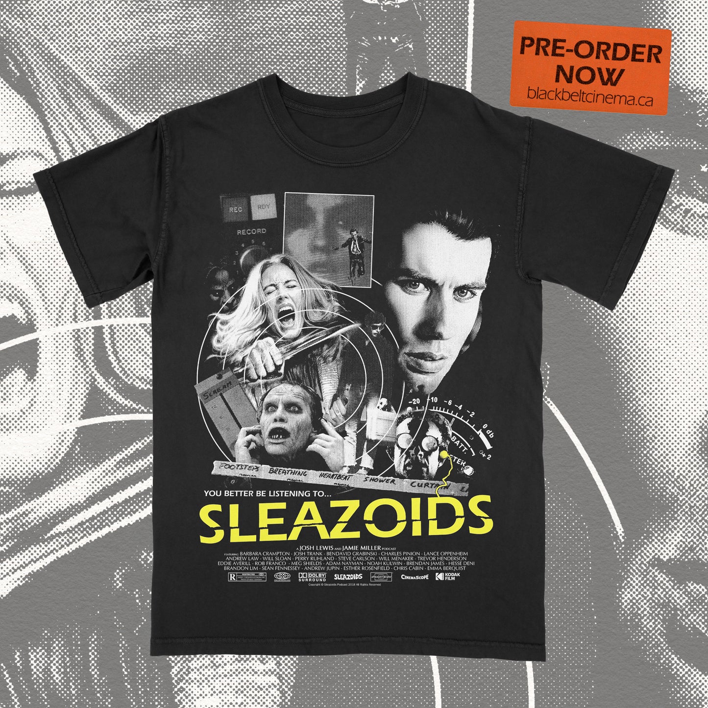 Sleazoids Podcast T-Shirt (PRE-ORDER)