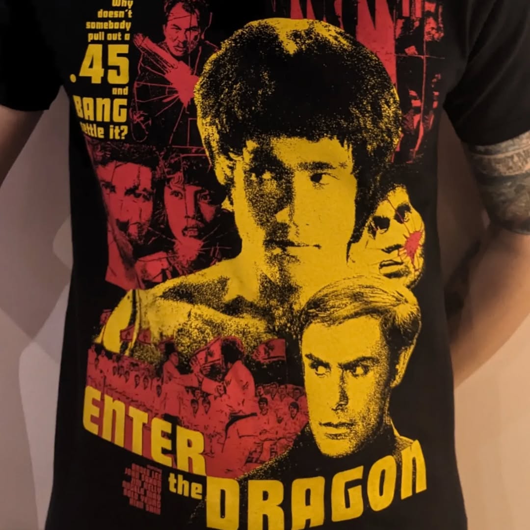 Enter Dragons t-shirt black