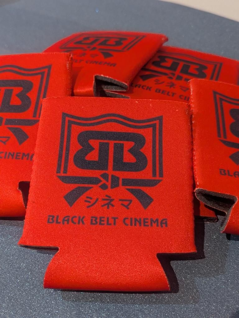 Black Belt Cinema Koozie