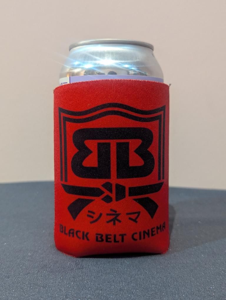 Black Belt Cinema Koozie