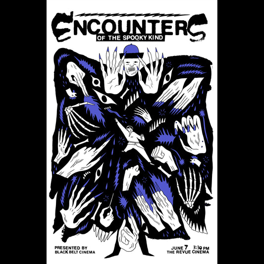 Spooky Encounters Risograph Print