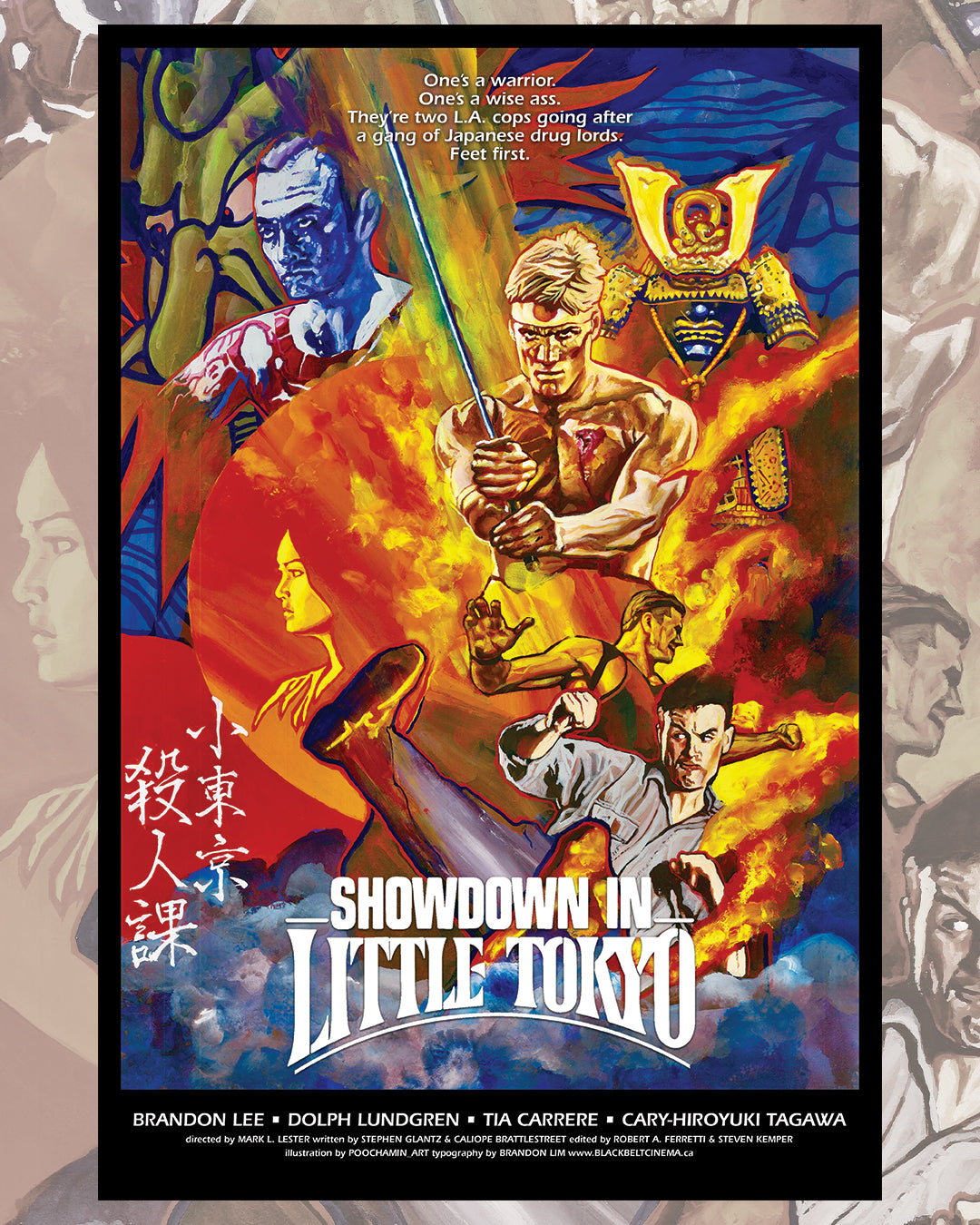 POSTER - Showdown in Lil Tokyo 12x18
