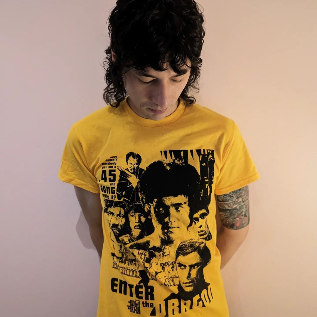 Enter Dragons t-shirt gold